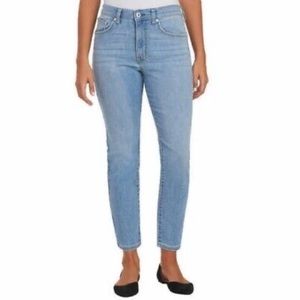 NEW Ella Moss High Rise Jeans 14/32 Straight Ankle Luna Blue NWT Womens Pants.
